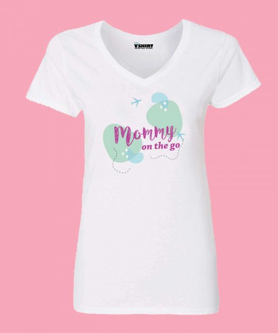 Mommy-on-the-go-womens-t-shirt
