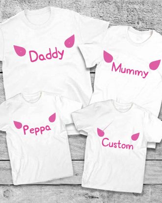 Peppa Pig Matching Family Shirts
