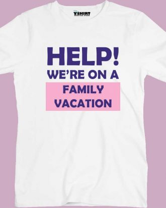 Help!-We're-on-a-Family-Vacation-Kids'-Unisex-T-Shirt