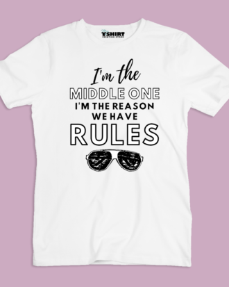 middle child tshirt matching siblings kids shirts