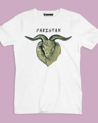 Pakistan Souvenir Markhor Graphic T-Shirt for Men, Women & Kids