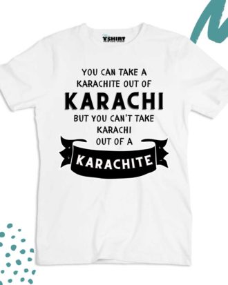 Karachi Karachite Graphic T-Shirt for Men/Women and Kids - Pakistan Gift/Souvenir Shirt