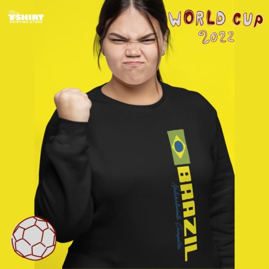 Unisex Brazil Football Shirt