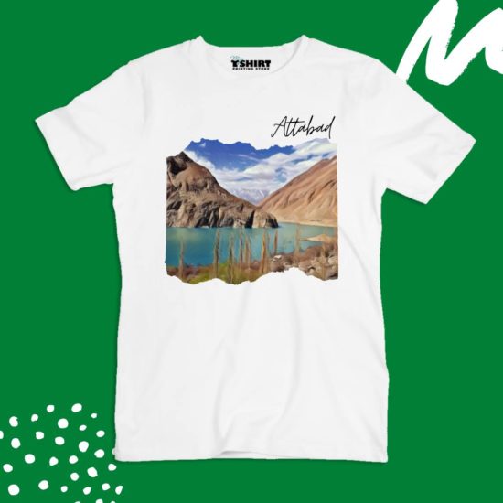 Attabad Pakistan Unisex Graphic T-Shirt For Men/Women - Gift/Souvenir