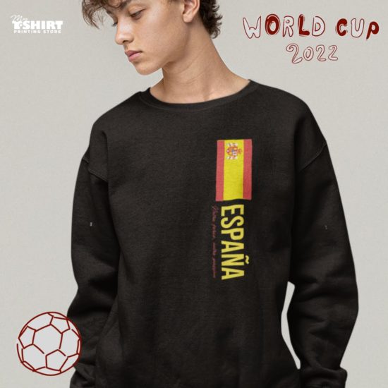 Unisex Spain Football Shirt