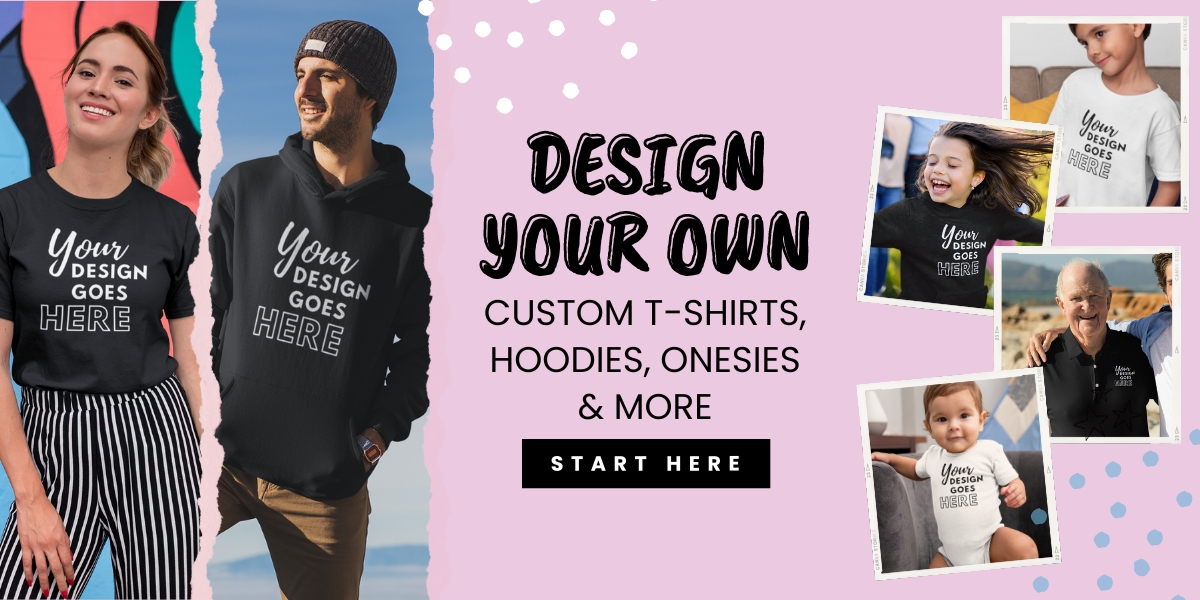 Custom T-Shirt Printing | Design Shirts Online | Personalised Graphic Tees
