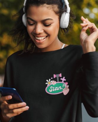 K-Pop Fan Stan Sweatshirt for Girls Shop Online Pakistan