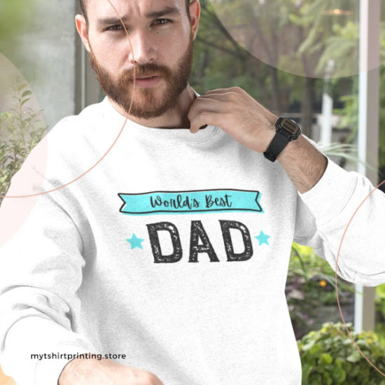World Best Dad Graphic T-Shirt For Men