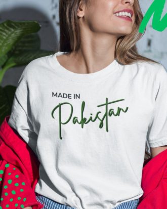 Made In Pakistan 14 August Unisex Graphic T-Shirt For Men/Women/Kids - Gift/Souvenir
